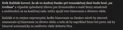 Kompetentny sef poradcov premiera
